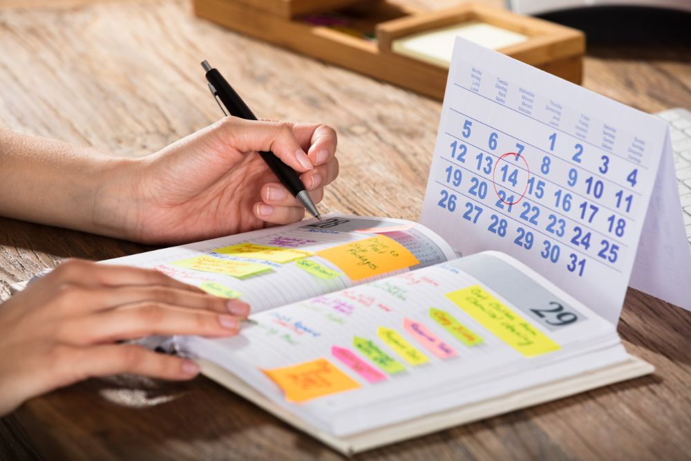 diary planning