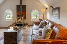 Belchamp Hall Mill, Belchamp Water: Cosy up beside the wood burning stove
